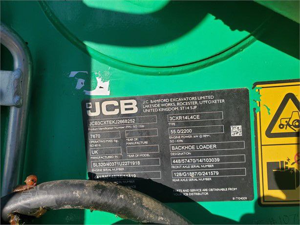 JCB 3CX,2019