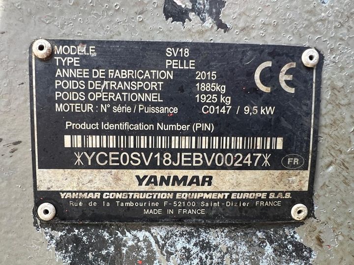 YANMAR SV 18