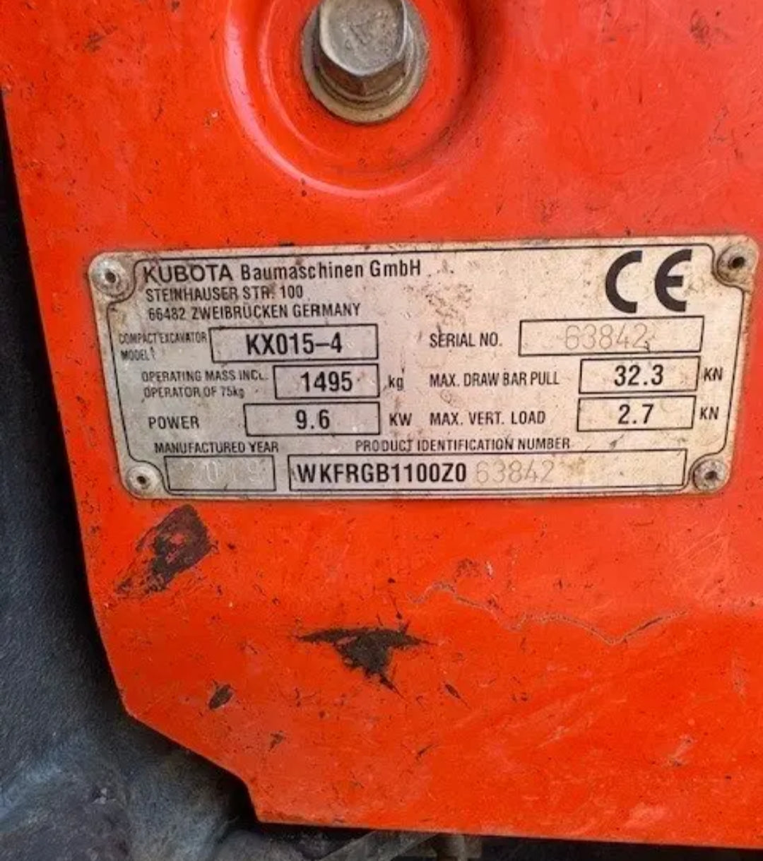 Kubota KX 015-4