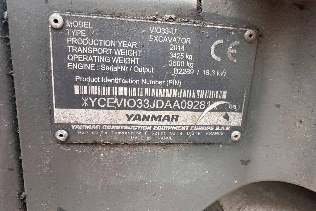 Yanmar Vio 33 U